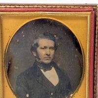 Cooley's Gallery Daguerreotype Tinted Portrait of Gentleman 10 (in lightbox)