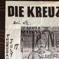 Die Kreuzen flyer with Shell Shock Thursday July 17th 1986 at Jed’s 8.jpg