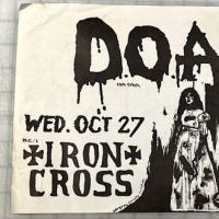DOA and Iron Cross Flyer Marble Bar 1982 1 (in lightbox)