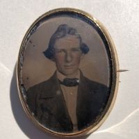 Gold Filled Broach Hand Tinted Tintype Young Man Portrait 2.jpg