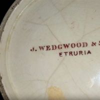 J. Wedgwood & Sons Etruria President Garfield Water Pitcher 5b (in lightbox)