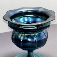 L C TiffanyBlue Favrile 4561 D Sherbert 1909  1 (in lightbox)