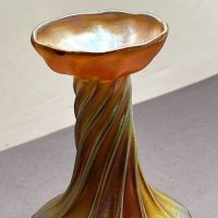 Louis Comfort Tiffany Favrile Glass Candlestick 1.jpg