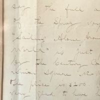 Signed Letter by Joshua Slocum 1900 Author of Sailing Alone Around The World 9.jpg