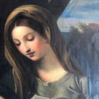 The Annunciation After Carlo Maratta Oil on Canvas Circa 1850 19.jpg