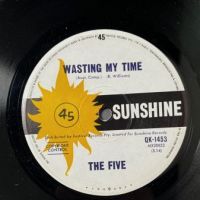 The Five Bright Lights Big City b:w Wasting My Time on Sunshine Records 10.jpg