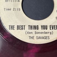 The Savages The Best Thing You Ever Had on Red Fox Records White Label Promo MULTI COLOR VINYL 3.jpg