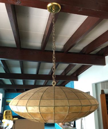 Vintage george nelson bubble lamp hotsell