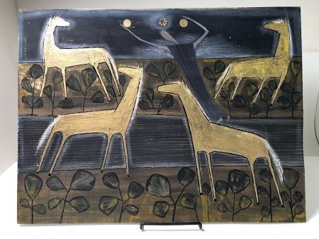 William O. Steinmetz 1956 Gouache Title Horse Dancer 5.jpg