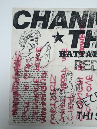 Channel Three Set List on Flyer with Battalion of Saints Saturday December 4th 1982 at The Galzxy 7.jpg