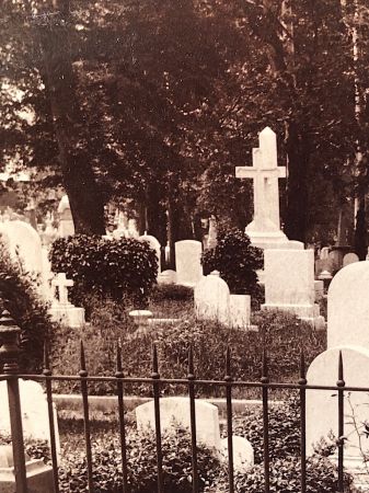 Graveyard Photograph by James F. Hughes Baltimore of Issac Nevett Steele 7.jpg