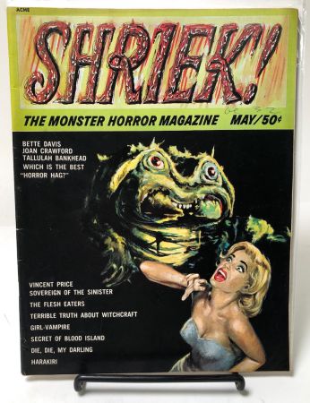 Shriek! Number 1 May 1965 published by Acme News Co 1.jpg
