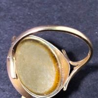 19th C. 585 Gold Ring with Grand Tour High Releif Cameo 6.jpg