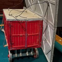 2 Folk Art Miniture Sideshow Train Car 11.jpg