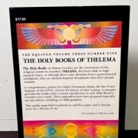 4th Ed. The Holy Books of Thelema by Aleister Crowley Published by Weiser 1999 10 (in lightbox)