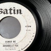 Annabelle Fox Lonely Girl b:w Humor Me on Satin 7.jpg