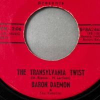 Baron Daemon & The Vampires The Transylvania Twist b:w Ghost Guitars on WNYS-TV 3.jpg