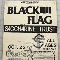 Black Flag wtih Saccharine Trust at Baltimore's Fishermans Inn Oct 25 1984 1 (in lightbox)