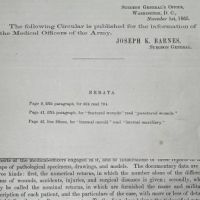 Circulator N0. 6 S.G.O. Reports of the Materials for a Medical and Surgical History of the Rebellion 17.jpg