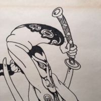 Ed Badajos Original Pen and Ink Samurai 9.jpg (in lightbox)