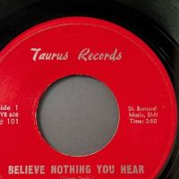 Experiment in Sound Believe Nothing You Hear b:w Horoscope Man on Taurus Records 4.jpg