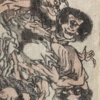 Hokusai Manga Demons Woodblock Print Circa Late Edo 9.jpg (in lightbox)