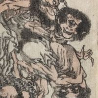 Hokusai Manga Demons Woodblock Print Circa Late Edo 9.jpg