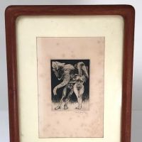 Jack Coughlin Grotesques Series Pencil Signed Etching 01.jpg