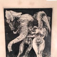 Jack Coughlin Grotesques Series Pencil Signed Etching 10.jpg
