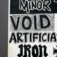 Minor Threat Void Faith Artificial Peace Iron Cross and Double O April 30th at Wilson Center 8 1:2 x 14 inches 8.jpg