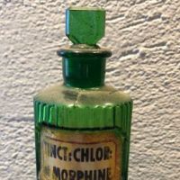 Narcotic Bottle circa 19th Century for Tincture of Chloride of Morphine 1.jpg
