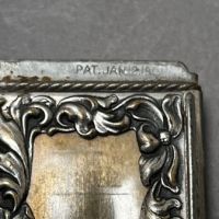  Paul Thumann Psyche at Nature's Mirror Match Safe Silver Plate 11.jpg