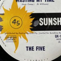 The Five Bright Lights Big City b:w Wasting My Time on Sunshine Records 11.jpg