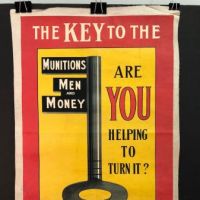 The Key to The Situation Munitions Men and Money WWI Poster 1.jpg