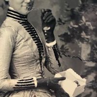 Tintype of Two Woman Eating Chocolates Circa 1880 4.jpg