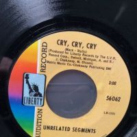 Unrelated Segments Cry, Cry, Cry on Liberty 56062 PROMO 2.jpg