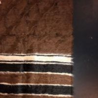 Vintage Brown Camel Hair Blanket Kilim Rug 3.jpg