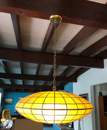 Vintage George Nelson Saucer Bubble Lamp Circa 1960s 2.jpg