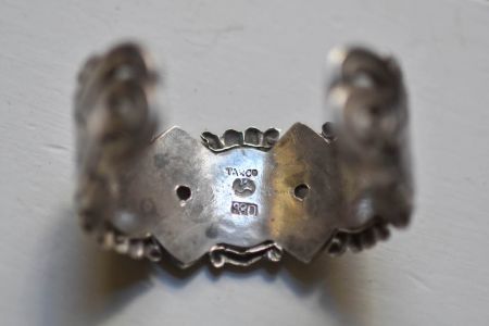 William Spratling .980 Silver Taxco Marked Large Heavy Cuff Circa 1930s 7.jpg