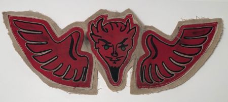 Winged Devil Motorcycle Biker WWII Hand Made Patch 1.jpg