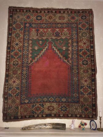 Antique Prayer Rug Baluch Afganistan Circa 1900 1.jpg