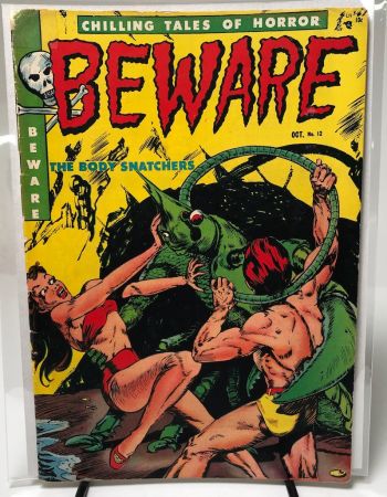 Beware No. 12 October 1952 published by Youthful Magazines 1.jpg