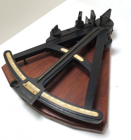 Ebony Sextant with Ivory Inset Circa 1900 19.jpg