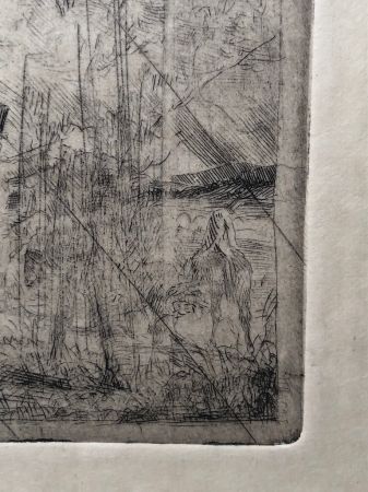 Edgar Degas Etching Restrike LE SPORTSMAN MONTANT SON CHEVAL 6.jpg