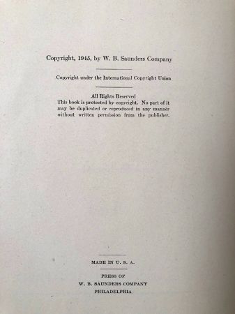Facial Prosthesis By Arthur Bulbulian 1st Edition Hardback 1945 W. B. Saunders 4.jpg