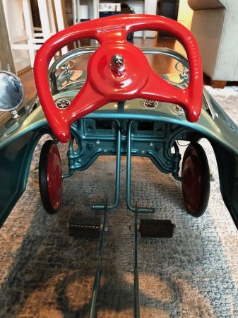 Fully Restored Murray Pedal Car Sports Furry with Ball Bearings 1960s 13.jpg