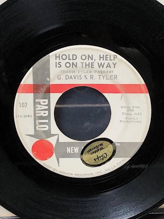 G. Davis & R. Tyler : G. Davis – Hold On, Help Is On The Way : Bet You're Surprised on Par Lo 2.jpg