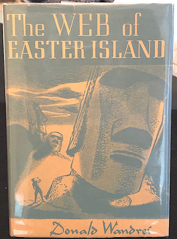 Web of Easter Island By Donald Wandrei 1st Ed. Arkham House  SIGNED 1.jpg