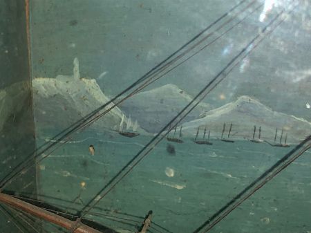 Merchant Ship Folk Art in Glass Box 7.jpg