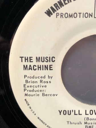 The Music Machine To The Light Warner Bros 7199 White Label Promo 9.jpg